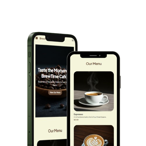 BrewTime Café App